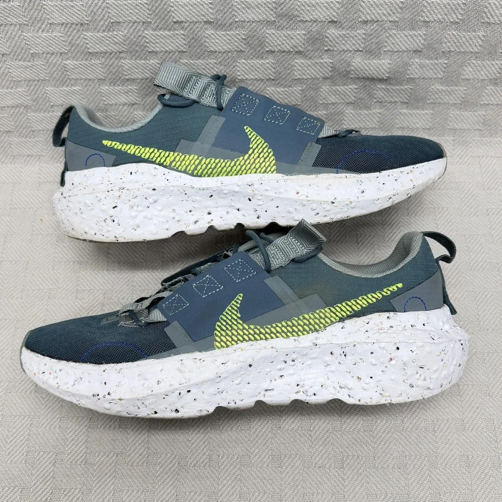 Nike Crater Impact‎ Ash Green Volt Grey Mens Size 10 DJ6308-002